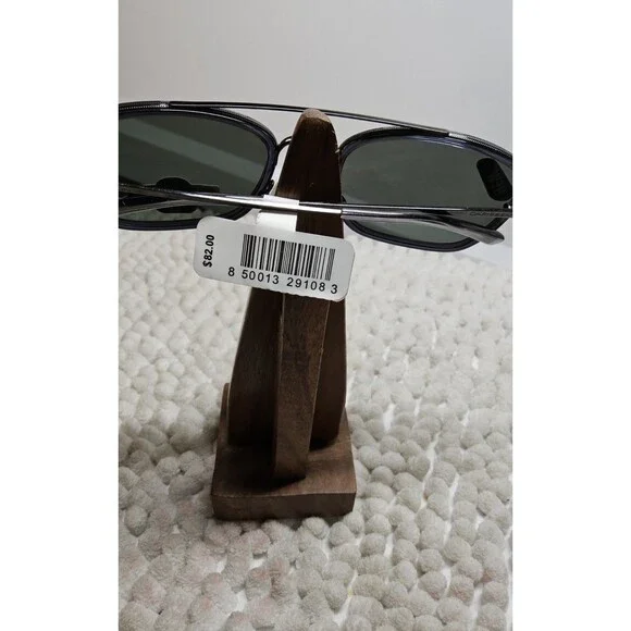 NEW Caribbean Sun Cooco Bay Sunglasses CS066M Gunmetal Polarized 55-20-140 $82.